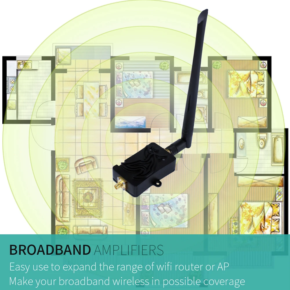 Imagem -06 - Edup 8w Amplificador de Potência Wi-fi 2.4ghz 802.11n Repetidor de Sinal Wi-fi Roteador Extensor de Alcance Impulsionador 6dbi Adaptador de Antena sem Fio