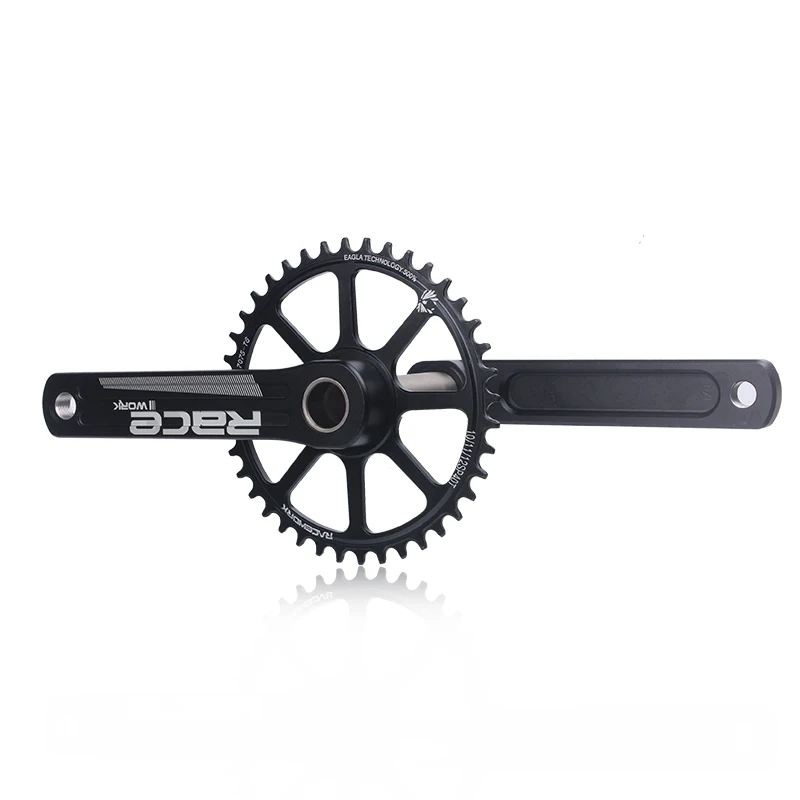 RACEWORK Road Bike Crankset 10/11/12 Speed 170/172.5/175mm Single Chainring 40/42/44T Wide And Narrow Sprocket CrankSet For GXP