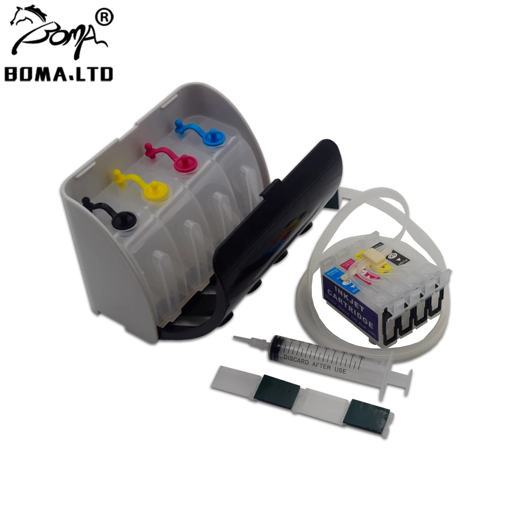 212 212XL WF2850 WF2830 XP4100 XP4105 Bulk Ink Ciss System Without Chip For Epson XP3100 XP2100 XP3105 XP2810 Printer