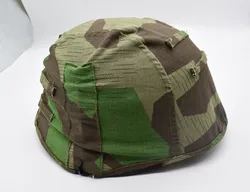 Kamuflaż Cosplay dwustronny niemiecki pokrowiec na kask M35 Splinter Camo Color