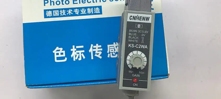 Brand new original CNHENW color sensor high technology Packaging machinery Color sensor KS-C2WA