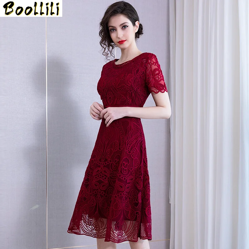 

Summer Dress Boollili 2023 Vintage Elegant Party Midi Dress Women Clothes Ladies Dresses Embroidery Sexy Women Dress Vestidos