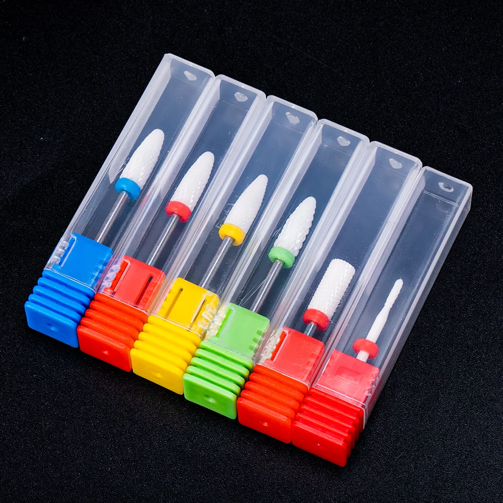 السيراميك مسمار مثقاب الخشب الكهربائية مانيكير التدريبات لآلة قاطعة المطحنة مسمار لدغ باديكير اكسسوارات أدوات