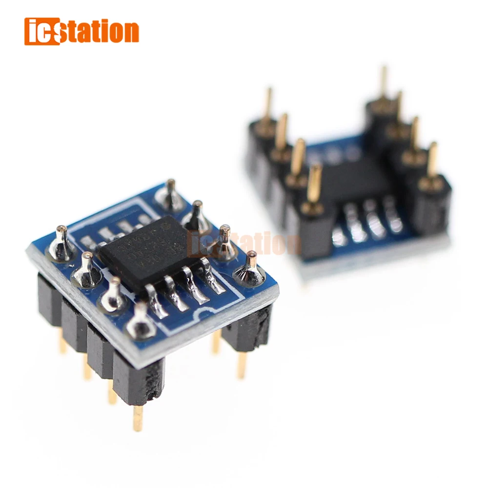 OPA627AU – Module d'ampli Op double à Mono, haute précision, haute vitesse, OPA627AU, remplacement du panneau supérieur NE5532, 8 P, 8 broches