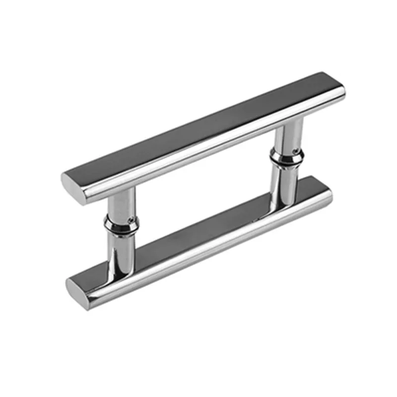 304 stainless steel square tube paired handle shower room store office glass door square double-sided handle(D-47)Free shipping
