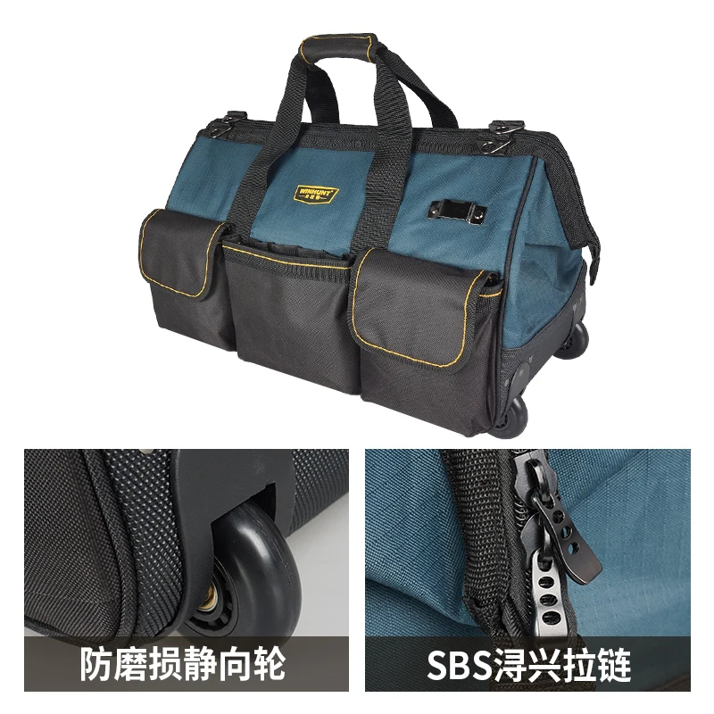 Large Capacity Tool Bag Canvas Portable Outdoor Camp Multifunctional Tool Bag Travel Bolsa Herramientas Tool Storage BD50TB