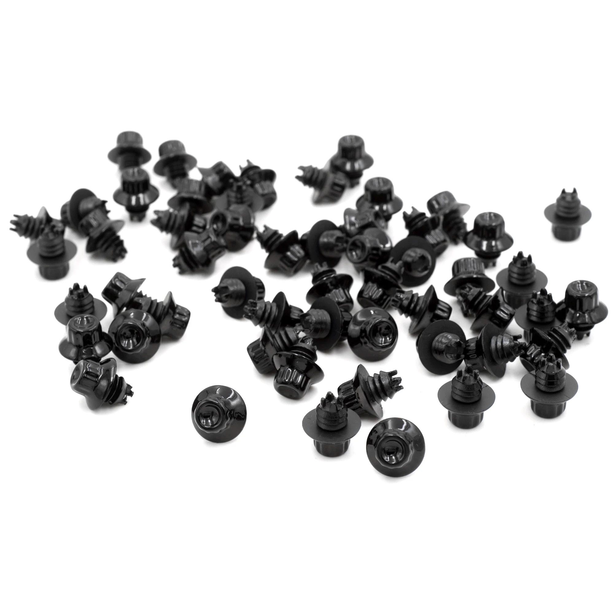 100pcs Various Sizes Wheel Rivets Nuts For Rim Cap Lip Screw Bolt Tires Decoration Replacement Car Parts