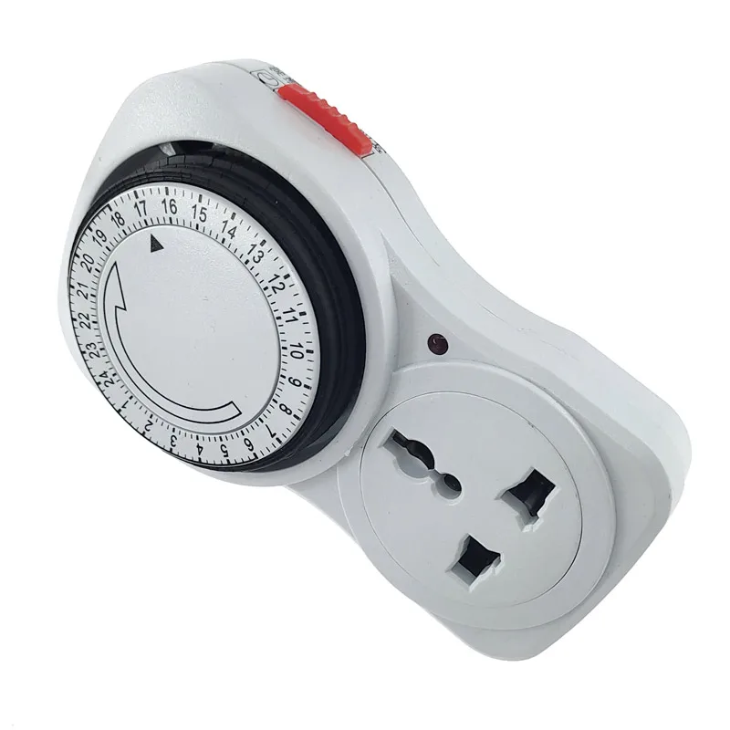 Interruttore Timer ciclico 24 ore Timer da cucina presa Loop presa temporizzata universale Timer meccanico 230VAC 3500W 16A UK EU CN US Plug