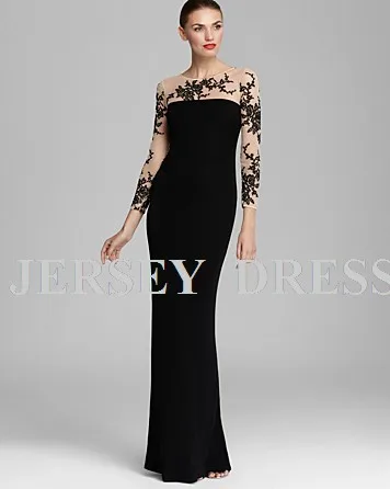 

free shipping 2018 robe de soiree special occasion formal floor length long sleeve evening gown mother of the bride dresses