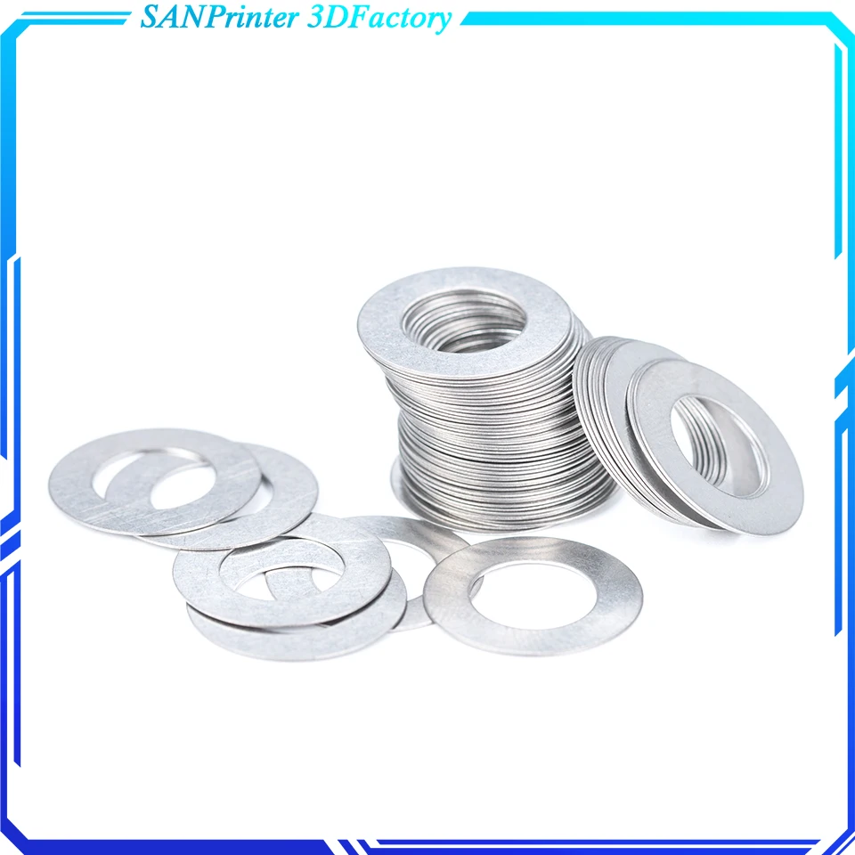 10pcs M9 M10 M12 M13 M14 M15 M16 M17 M20 M25 M30M40 304 Stainless Steel Super Ultra Thin Flat Washer Ultrathin Shim Plain Gasket