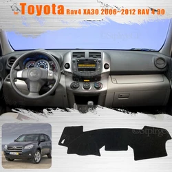 for Toyota Rav4 XA30 2006~2012 RAV 4 30 Console Dashboard Suede Mat Protector Sunshield Cover