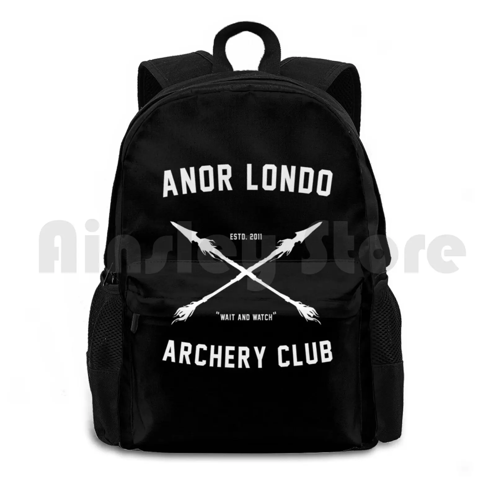 Anor Londo-Club Outdoor Hiking Backpack Waterproof Camping Travel Dark Souls Dark Souls Game Gaming Games From Soft From