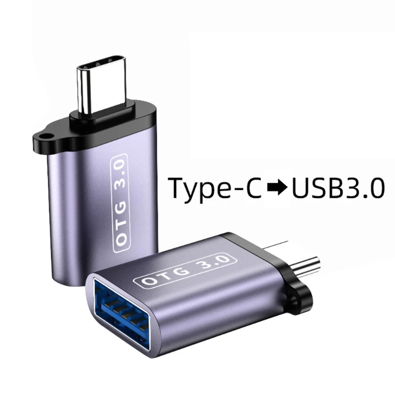 Adaptador USB a tipo C, convertidor Otg USBC macho a USB 3,0 hembra para Macbook -Xiaomi