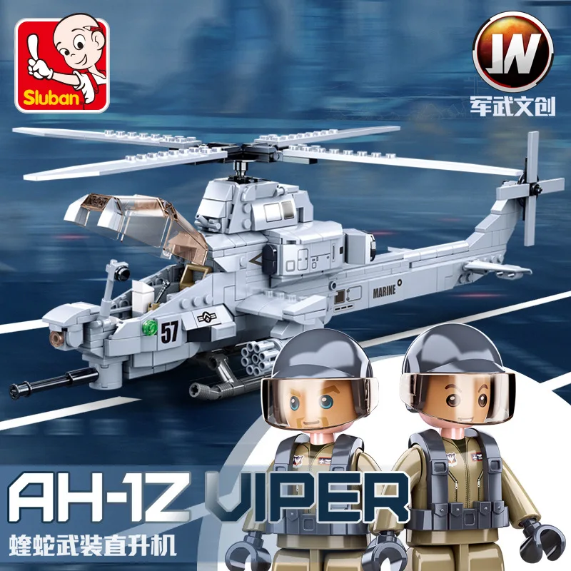 Aviation Military Building Blocks Air Force F/A-18E Super Hornet Fighter Helicopter Aircraft Plane War Weapon Bricks Kids Toys