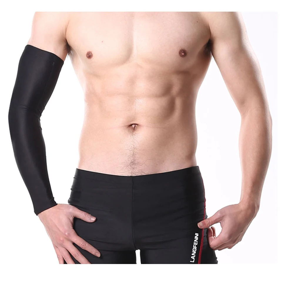 Compression Sports Arm Sleeve Basketball Cycling Arm Warmer Summer Running Tennis UV Protection Volleyball Bands
