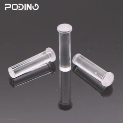 50pcs/lot DIA 2.8mm Light Pipe RoHS Plastic Light Guides Round Head Clear Led Light Pipe PLP2-625