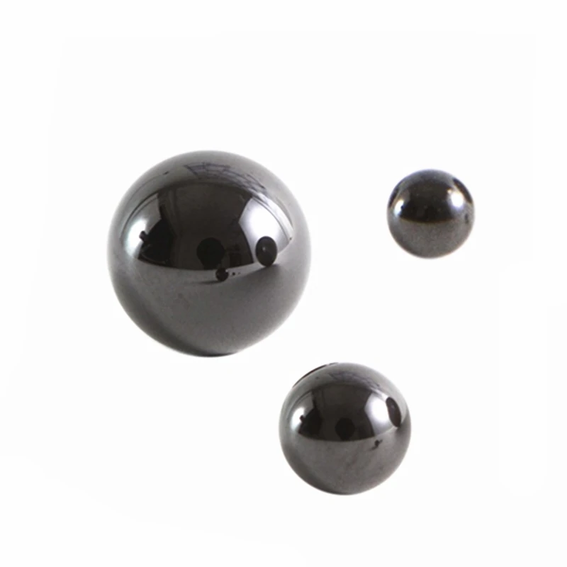 10pcs/pack 21/32 '' D16.669mm Si3N4 Silicon Nitride Ceramic Balls Precision Grinding Ball Media Round Beads For Bearing Industry