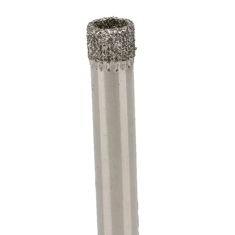 10 pezzi 6mm punta da trapano diamantata per piastrelle seghe a tazza in vetro ceramico argento