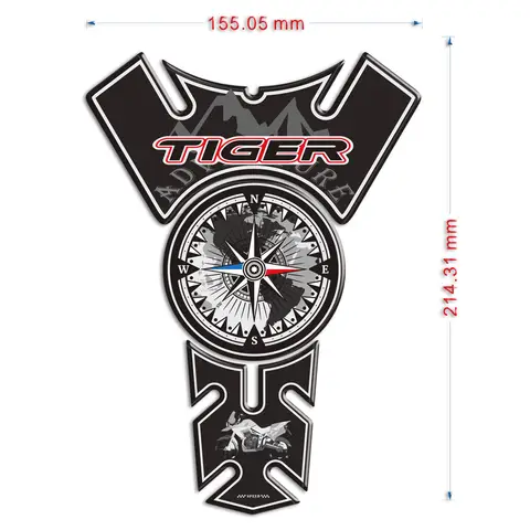 Stickers Decal For Triumph TIGER 800 1200 1050 2020 XR RANGE Explorer Adventure Tank Pad Protector Sticker Fuel Gas Anti Slip