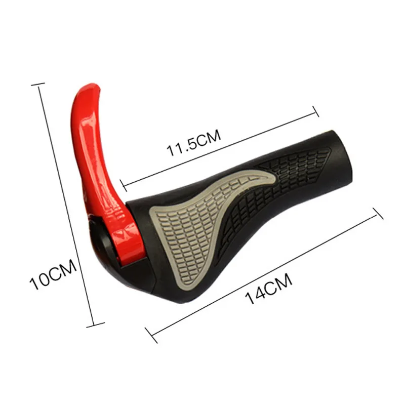 4 Colors MTB Bike Grips Anti-Skid Ergonomic Bicycle Grips Bike Bar Ends Handlebars Bicycle Parts Bicycle Accessories