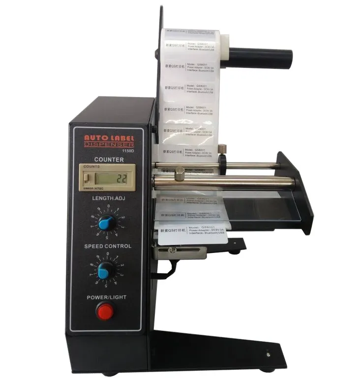 Automatic Label Dispenser 1150D Device Sticker 220V 50HZ Label stripping machine