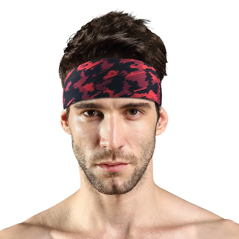 Sport Sweat Headband Absorbent Cycling Yoga Sport Hair Band For Men Sports Safety Sweatband Equipment