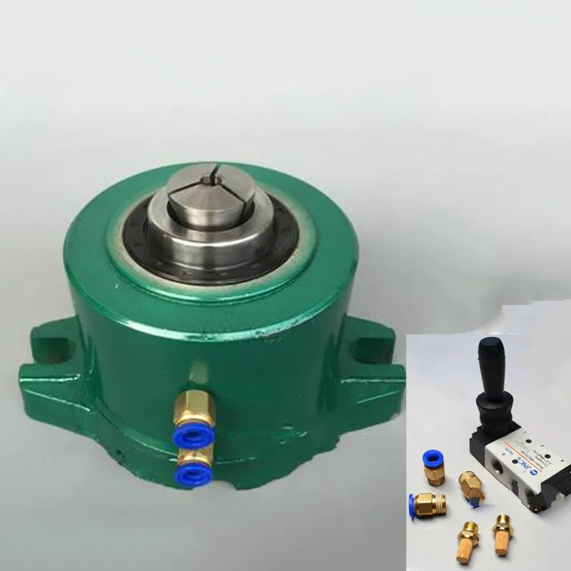 15/20/25/32 Type Pneumatic Chuck Seat Instrument Lathe Chuck Holder Vertical Clamp Holder