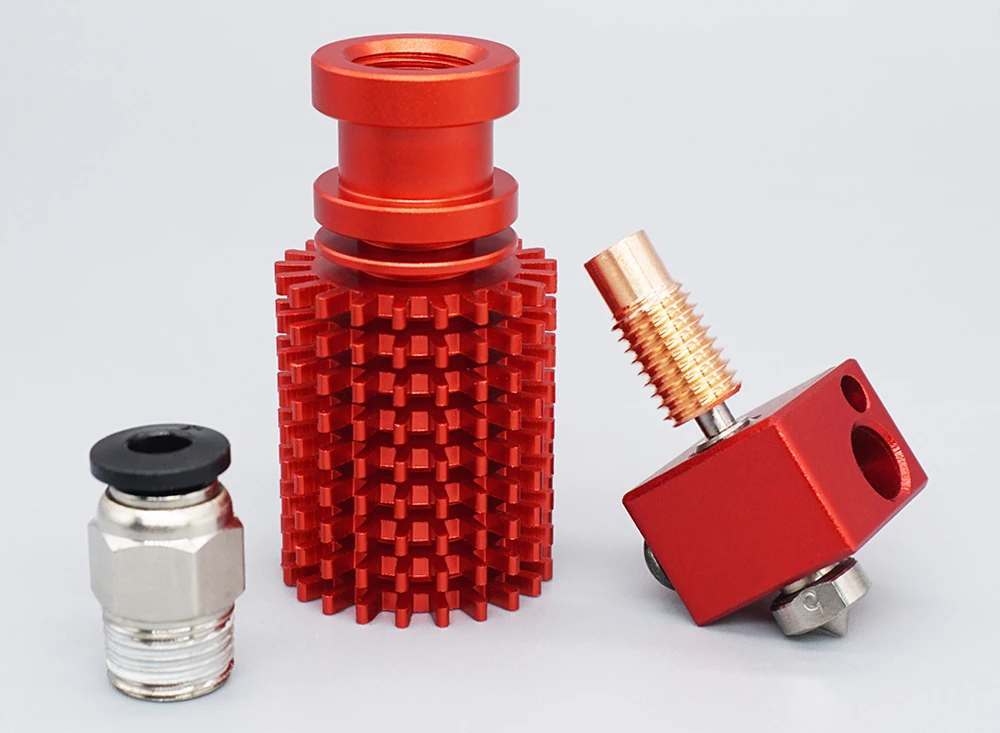 3D Drucker Teile E3d HT-V6 Hotend Titan Legierung Düse Effiziente Wärme Ableitung Hohe Präzision Extrusion Kopf J-kopf Extruder – Detail 4