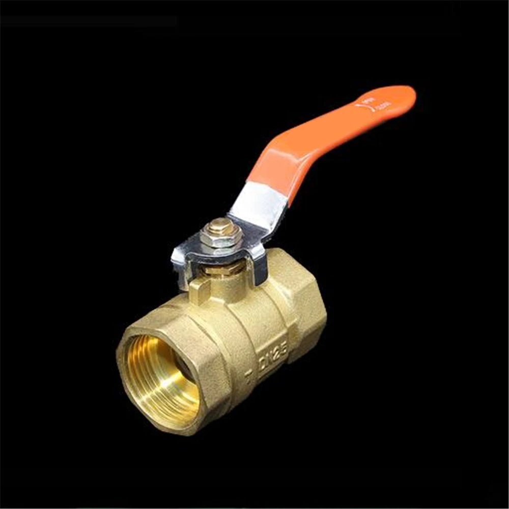 Double Inner Wire Copper Ball Valve 4 Points Brass Inner Wire Valve Switch