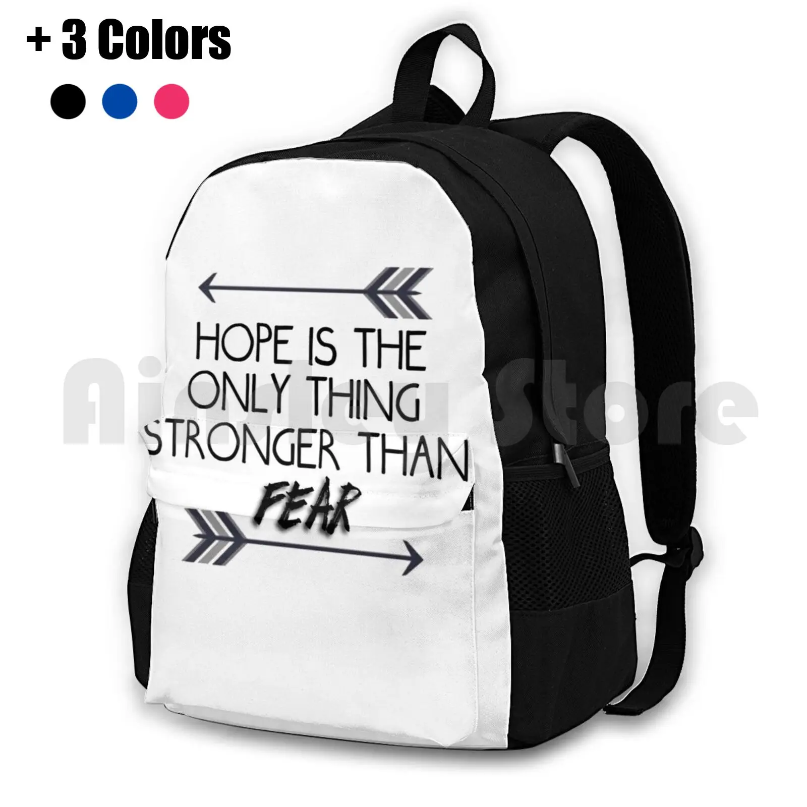 The Hunger Games Quote Design Outdoor Hiking Backpack Riding Climbing Sports Bag Hunger Games Catching Fire Books Book Reading