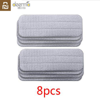 Youpin Deerma Replace Mop Cloth Rags for Water Spray Mop 360 Rotating Cleaning Cloth Head Wooden Carbon Fibe