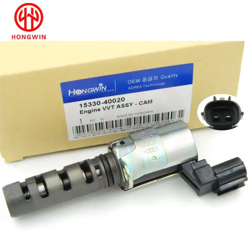 Genious No.: 15330-40020 VVT Pressure Valve Engine Variable Timing Solenoid Fits TToyota Vitz Yaris Passo,1533040020,15330 40020