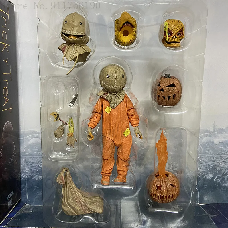 Klassischer Film Film Trick R Treat Actionfigur NECA Figur Trick R Treat Actionfigur Modell Leuchtendes Kürbisspielzeug Halloween Geschenk – Detail 7