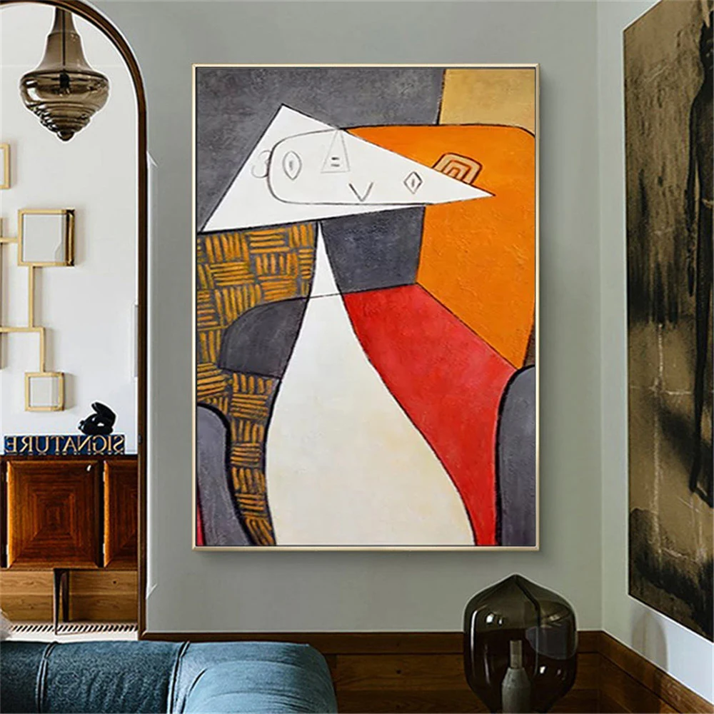 

Fine Hand-Painted Oil Painting Modern Abstract Simple Style Light Luxury Crafts Art Decor Home Wall Living Room Decoration Mural