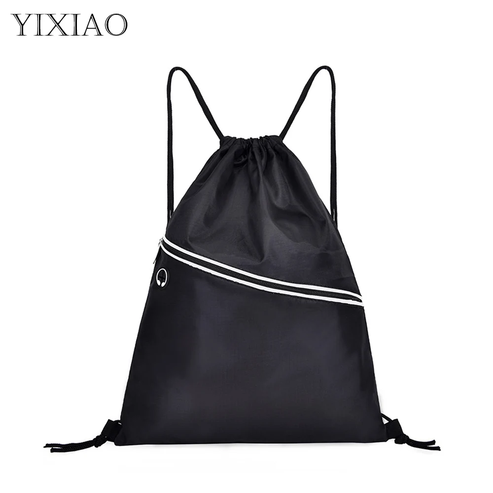 

YIXIAO Outdoor Sports Drawstring Basketball Backpack Ball Training Storage Bags Casual Rucksacks Soccer Football Fitness Bags