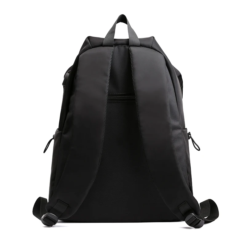 New Men Backpack For 15.0 Inches Laptop Back Pack Large Capacity Stundet Backpacks Pleated Casual Style Bag Water Repellent 2023