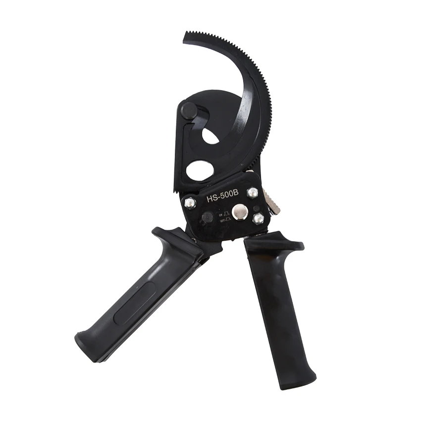 HS-500B Ratchet Cable Cutter Copper Aluminum Cable Wire Cutter Ratcheting Wire Cut Hand Tool Small Manual Cable Cutter 400mm2