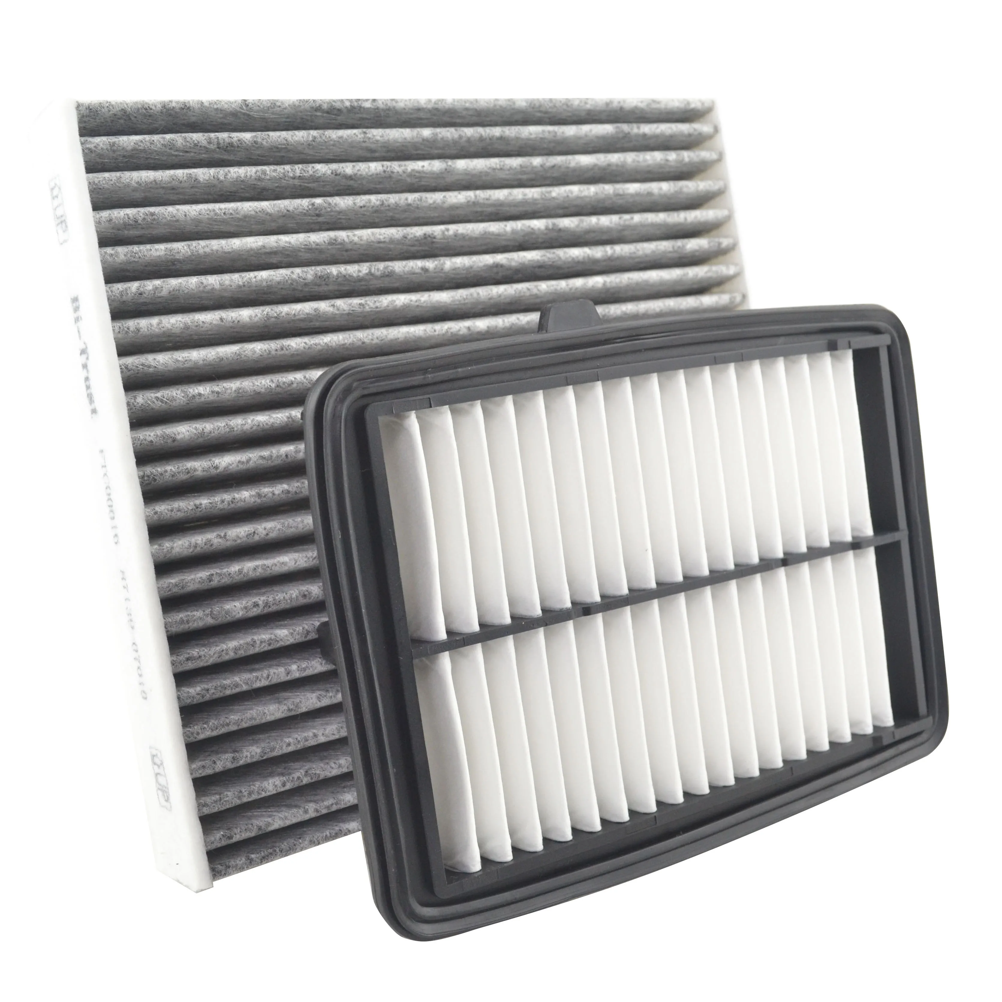 Bi-Trust Engine & Carbon Cabin Air Filter for Honda Fit 1.5L 2015-2020 17220-5R0-008 80291-T5R-A01