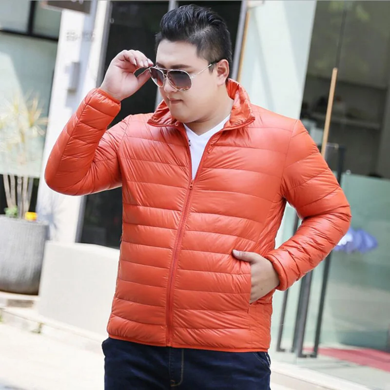 Jaket dada pria ukuran besar, jaket dada 160cm longgar 8XL 7XL untuk pria