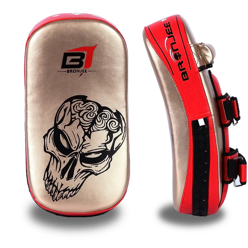 Foot Target Sport Training Boxing Muay Thai Kick Pad Training Shield Curve Pads Punch MMA Fight Punching Bag Durable 4 colors