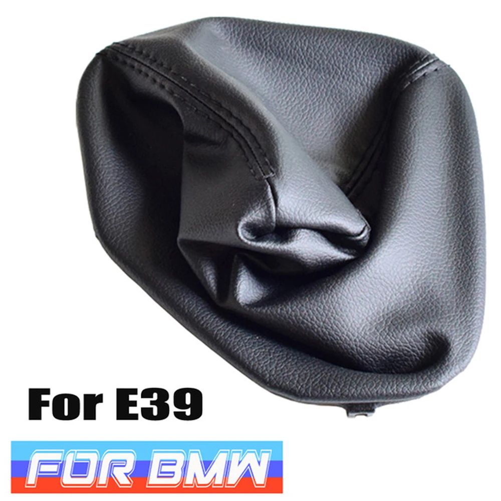 For BMW E30 E36 E39 E46 E87 E90 E91 E92 E93 Gear Stick Knob Lever Shifter With Gaiter Boot Real Leather Dust-Proof Cover Case