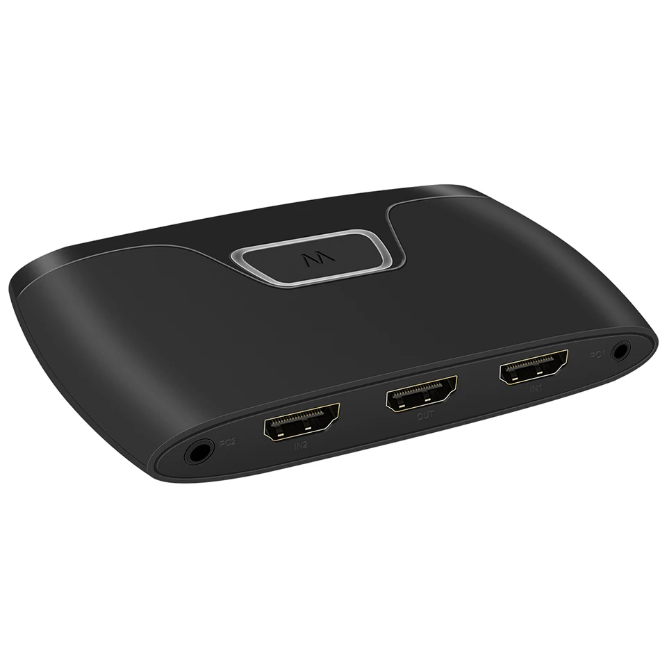Kvmスイッチ4 hdmi usb 2.0スイッチャー用ラップトップ2個共有マウスキーボードモニタープリンター