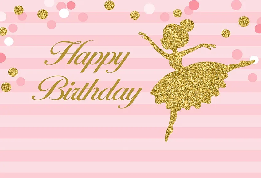 

Dancing girl birthday backgrounds photography Fotografia princess animation photo backdrops for photo studio accessories G-1149