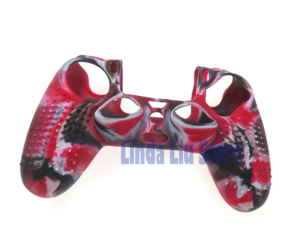 20 шт., мягкий силиконовый резиновый чехол, защитный чехол для Sony Playstation 4 PS4, игровой контроллер, консоль