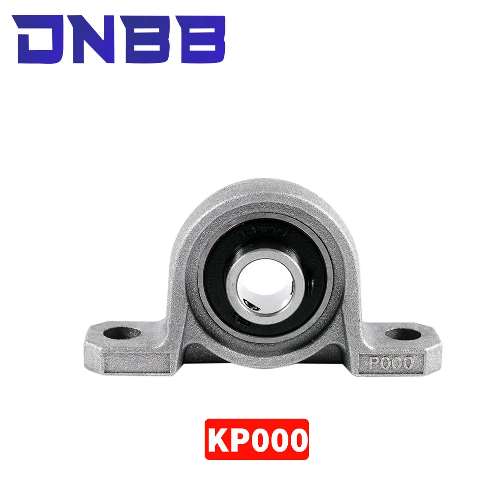 KP000 10mm 1PC Horizontal Vertical Bearing Lead Screw Support Mounted Ball Pillow Zinc Alloy PillowBlock 3D parts economic type