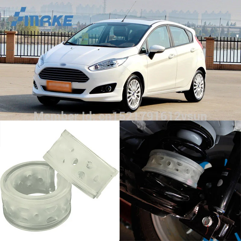 

smRKE For Ford Fiesta Car Auto Shock Absorber Spring Buffer Bumper Power Cushion Damper Front/Rear High Quality SEBS