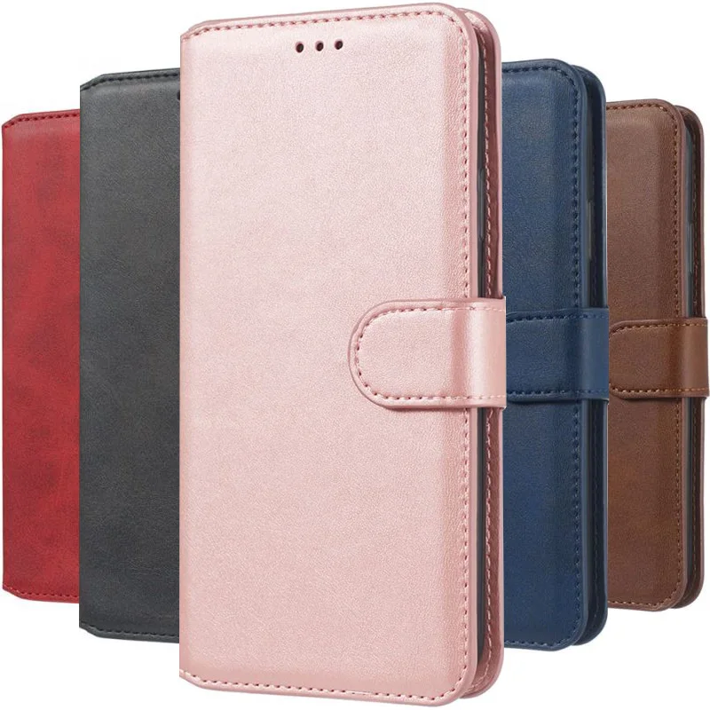 

Simple Color Case For Xiaomi Mi Poco M2 C3 X3 M3 F3 11 10T Lite Redmi 8A 9A 9T Note 10 10S 7 8 9 Pro 8T 9S Wallet Cover D27E