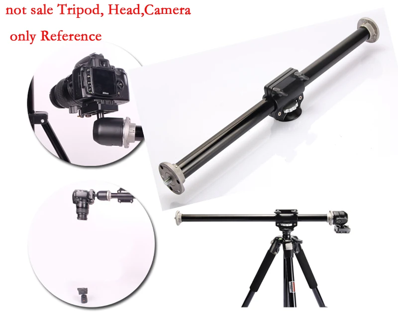 Tripod Boom Cross Arm Camera Extension Arm Steeve --only selling one Cross Arm, others is references