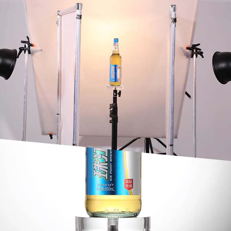 Photography - assisted props still life Clear Acrylic Crystal Table Cosmetics Display Stand Product Holder