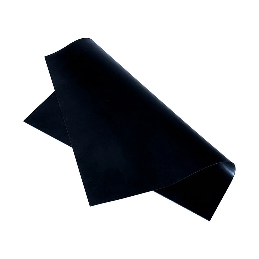 500X500MM Black Silicone Rubber Sheet Black Plate Mat Rubber Matt Plate Silicone Sheeting 1/2/3/4/5MM For Heat Resistance